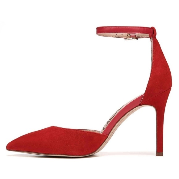 Sam Edelman Shoes - NIB Sam Edelman Wide Width Red Harlow Pump sz 8W